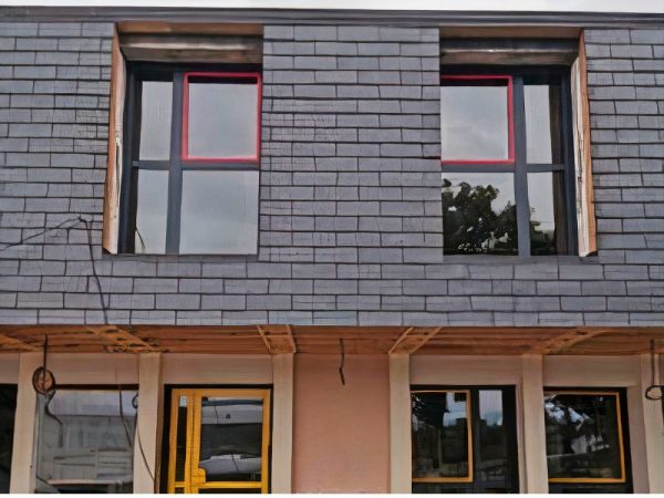 Fenêtres vitrées en Alu