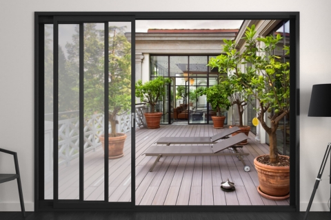 Baies Coulissantes à Galandage